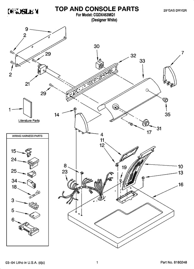 Diagram for CGDX463MQ1