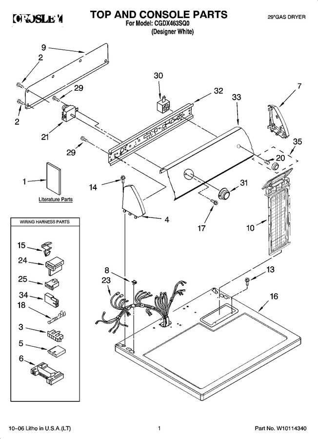 Diagram for CGDX463SQ0
