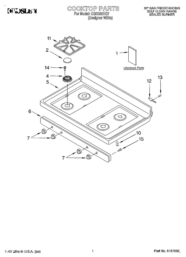 Diagram for CGS365HQ7