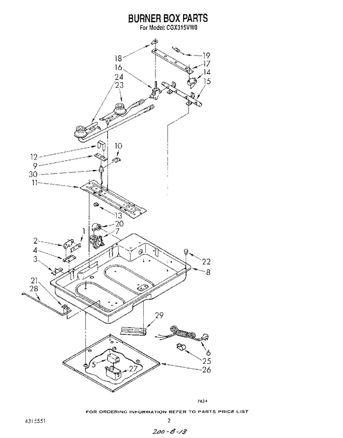 Diagram for CGX315VX0