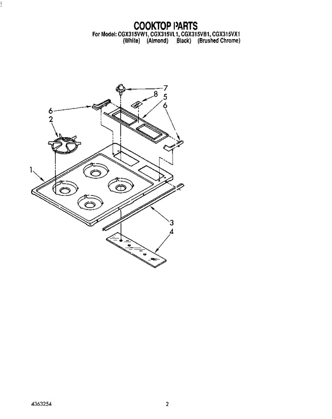 Diagram for CGX315VB1
