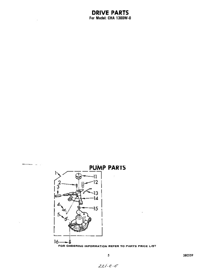 Diagram for CHA1300W0