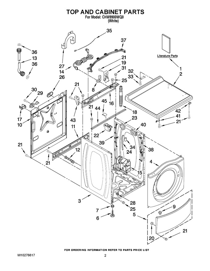 Diagram for CHW9900WQ0