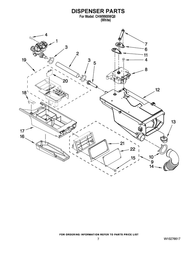 Diagram for CHW9900WQ0
