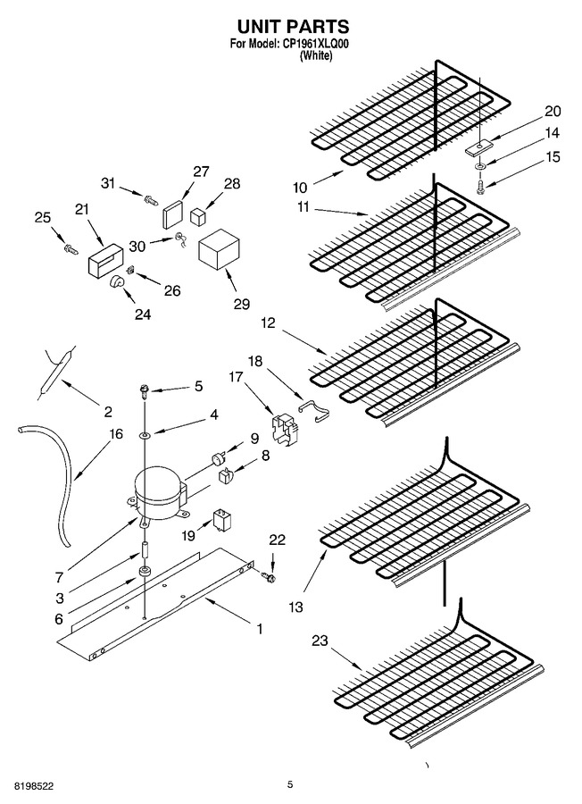 Diagram for CP1961XLQ00