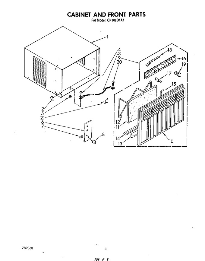 Diagram for CPT08DA1A