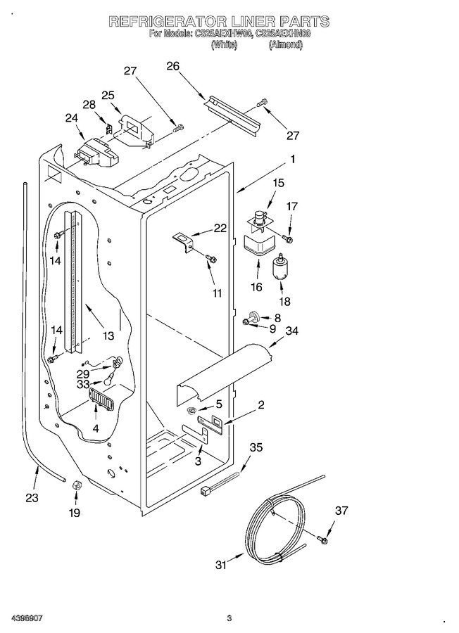 Diagram for CS25AEXHN00