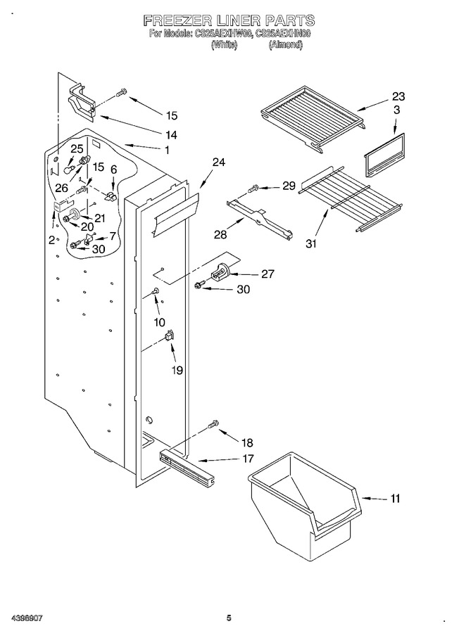 Diagram for CS25AEXHW00