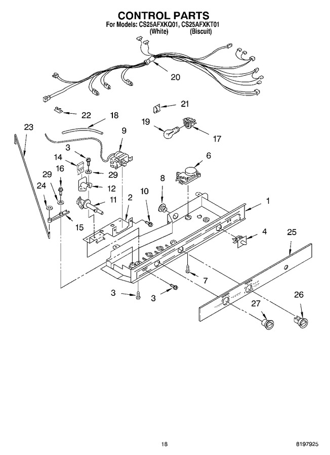 Diagram for CS25AFXKT01