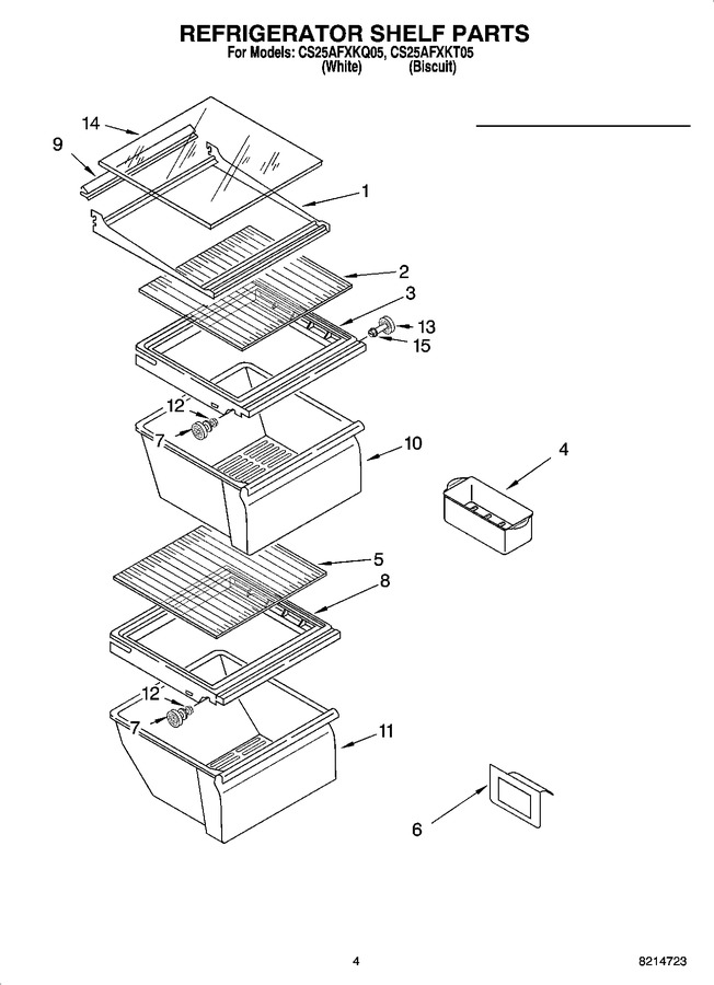 Diagram for CS25AFXKT05