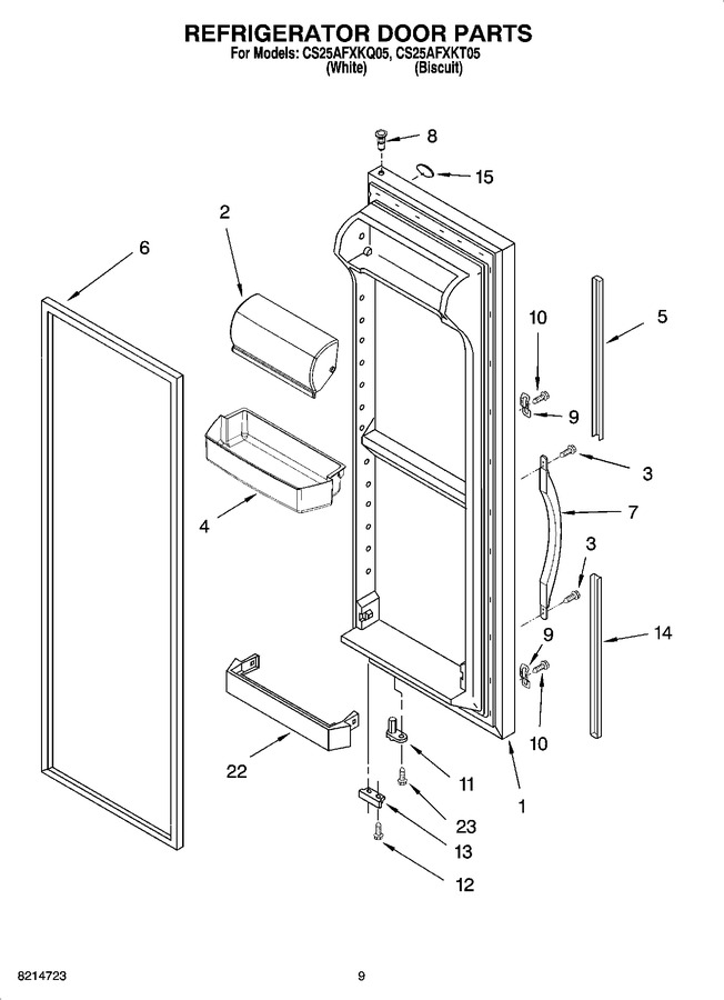 Diagram for CS25AFXKT05
