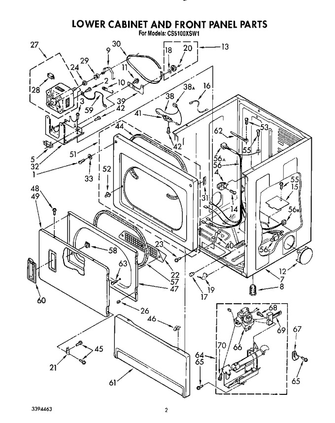 Diagram for CS5100XSW1