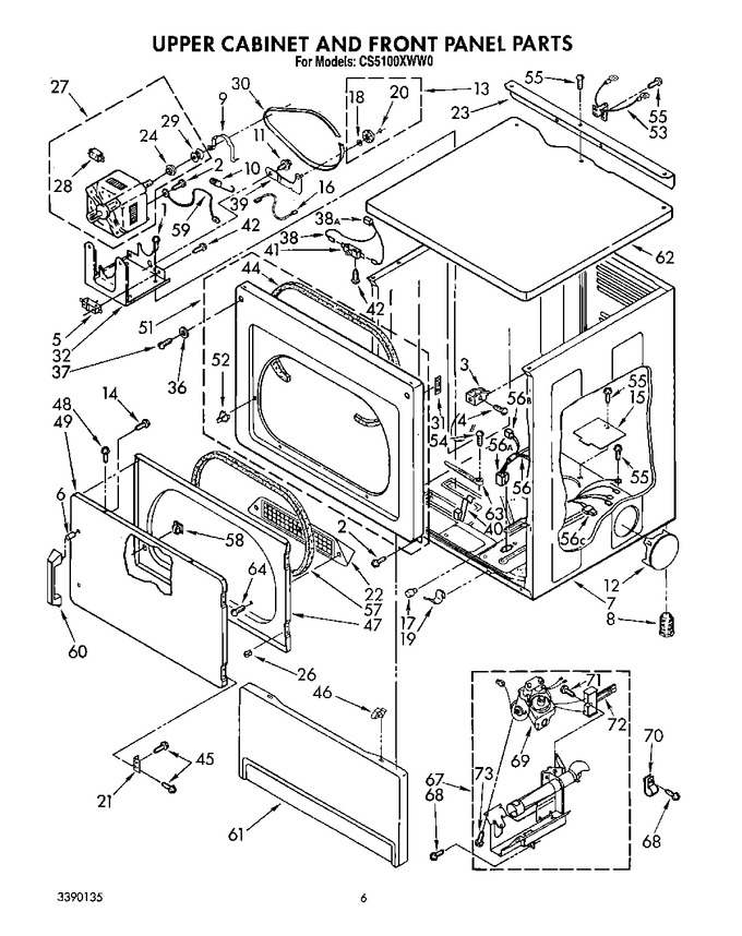Diagram for CS5100XWN0