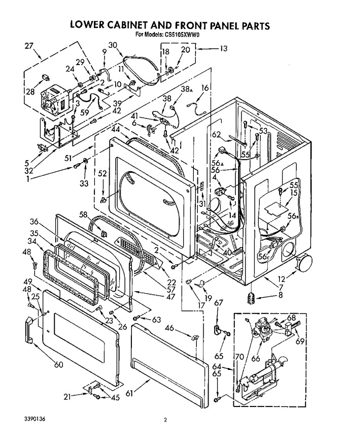 Diagram for CS5105XWN0