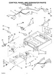 Diagram for 04 - Control Panel And Separator