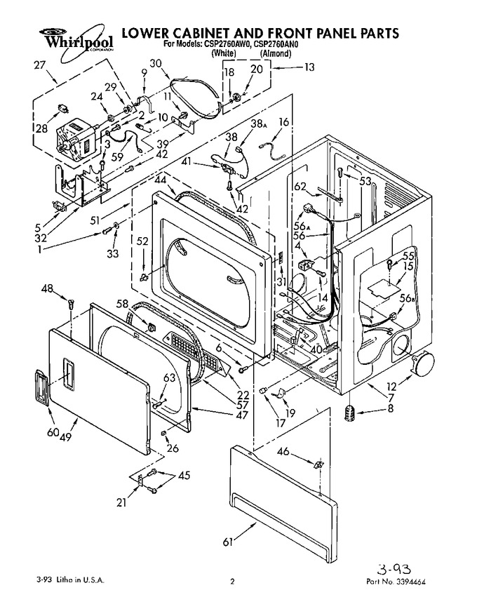 Diagram for CSP2760AW0