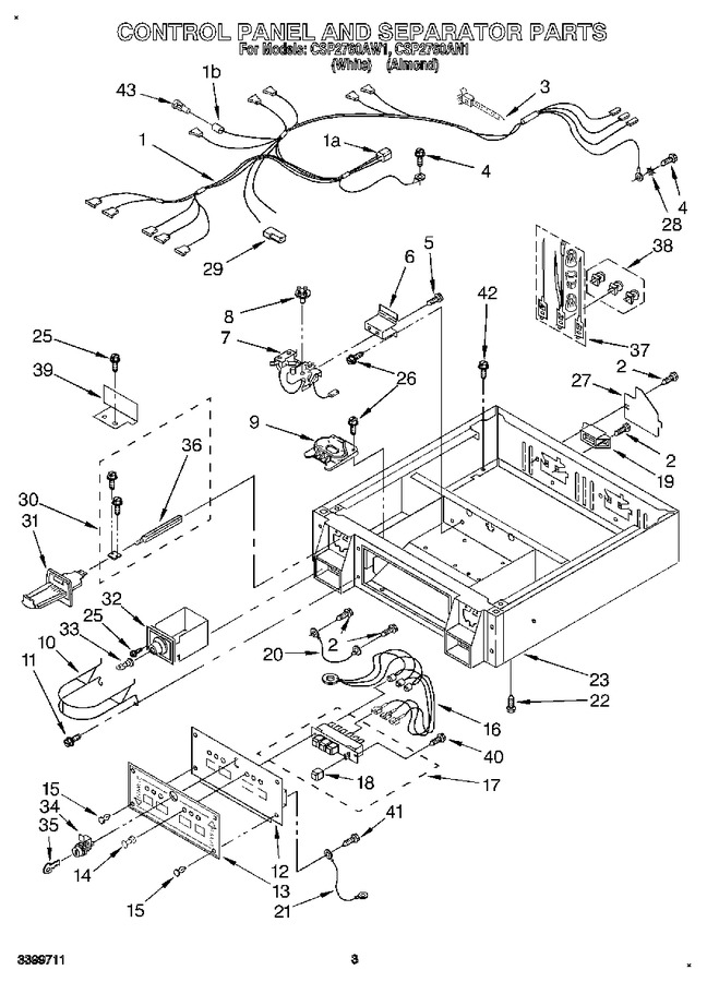 Diagram for CSP2760AW1