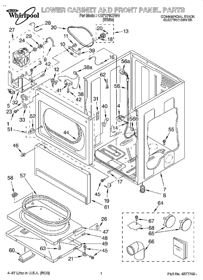Diagram for CSP2760EW0