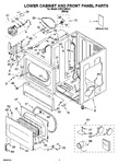 Diagram for 01 - Lower Cabinet And Front Panel Parts