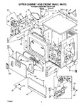 Diagram for 03 - Upper Cabinet And Front Panel