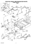 Diagram for 02 - Control Panel And Separator Parts