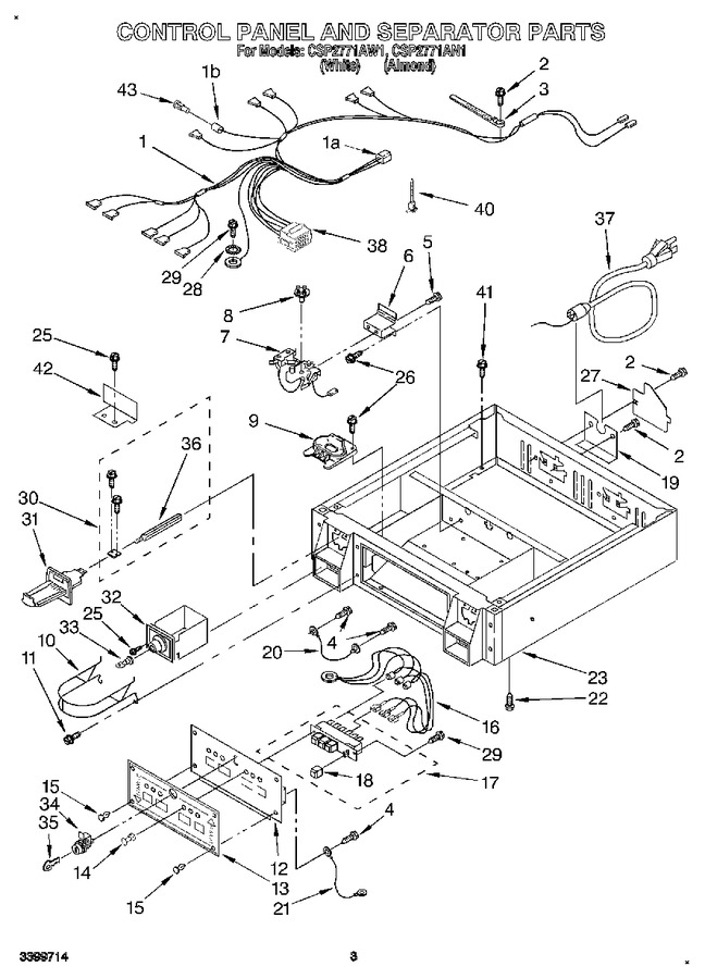 Diagram for CSP2771AW1