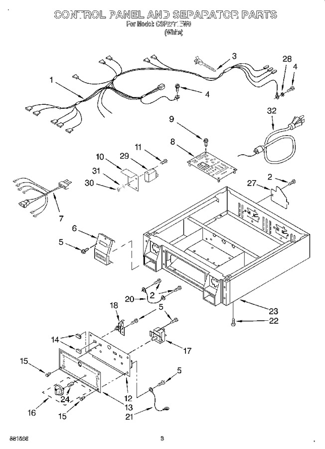 Diagram for CSP2771EW0