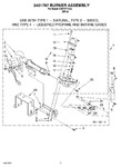 Diagram for 06 - 3401797 Burner Assembly, Optional Parts (not Included)