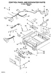 Diagram for 04 - Control Panel And Separator Parts