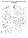 Diagram for 02 - Evaporator Ice Cutter Grid And Water Parts
