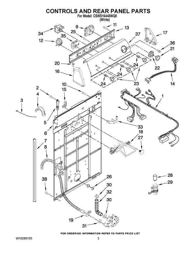 Diagram for CSWS16445WQ0