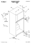 Diagram for 01 - Cabinet Parts