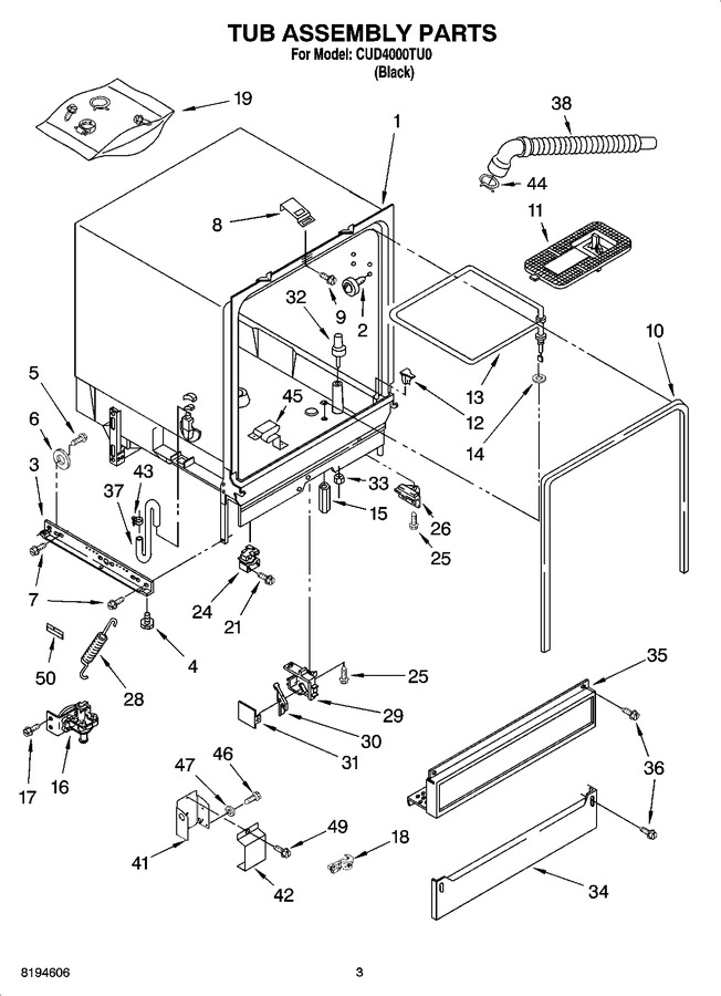 Diagram for CUD4000TU0
