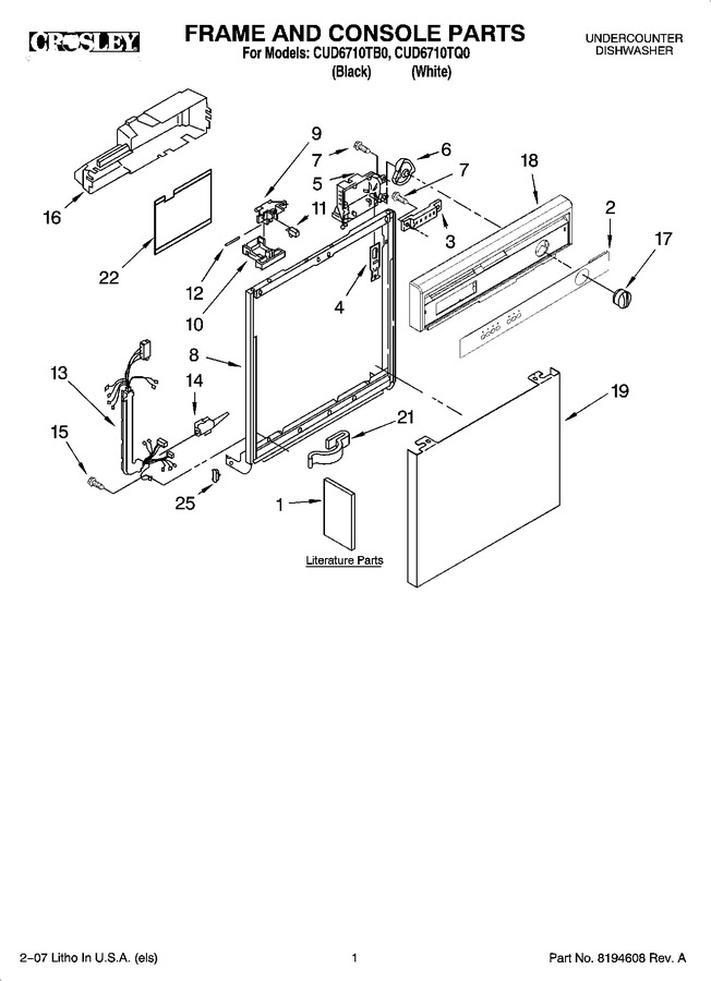 Diagram for CUD6710TQ0