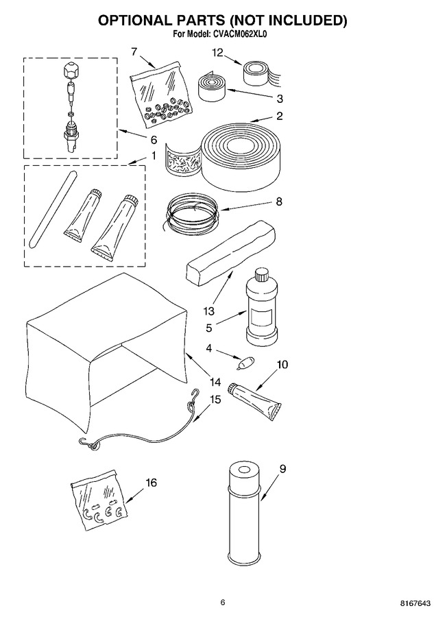 Diagram for CVAC062XL0