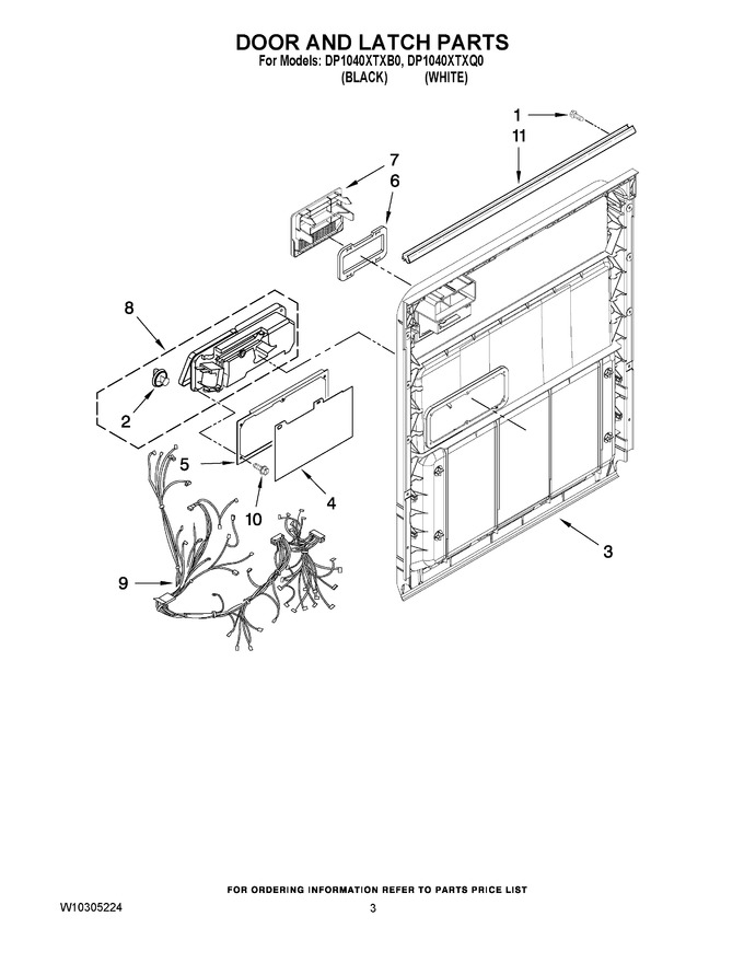 Diagram for DP1040XTXQ0