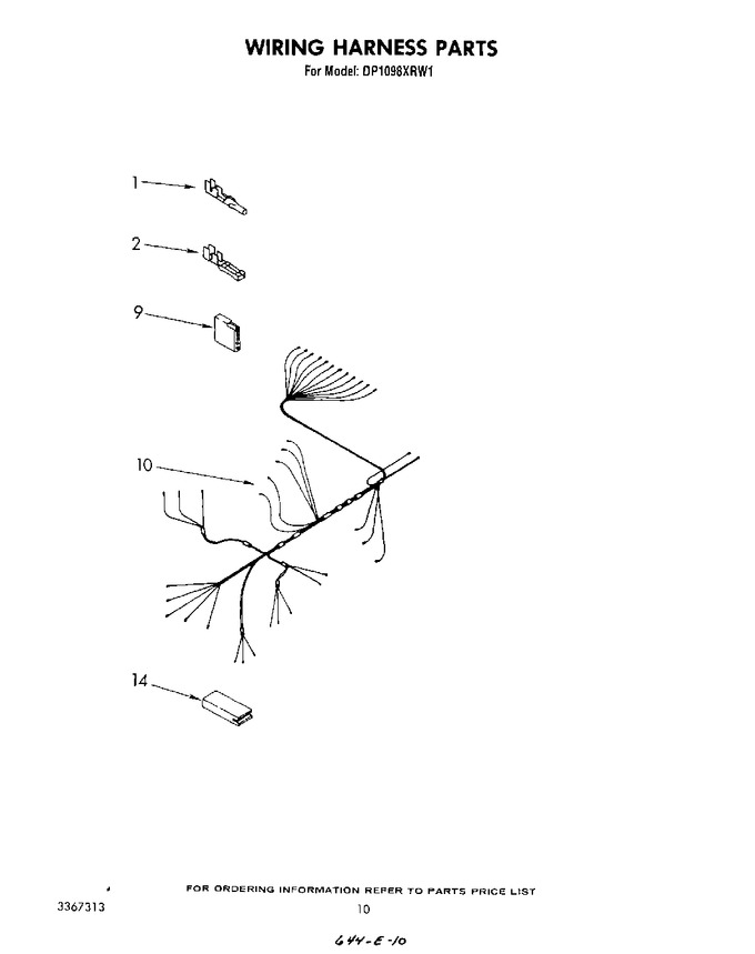 Diagram for DP1098XRW1