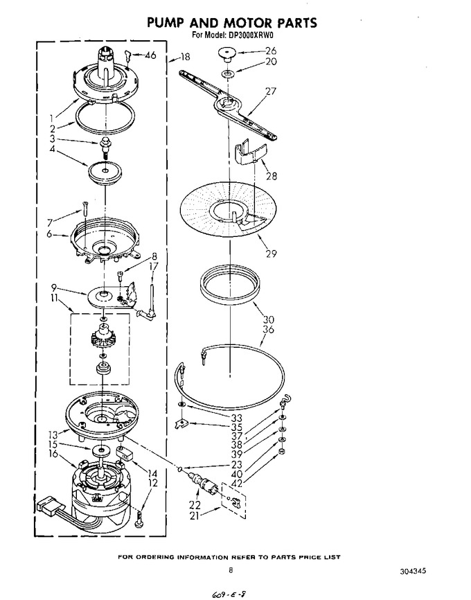 Diagram for DP3000XRW0