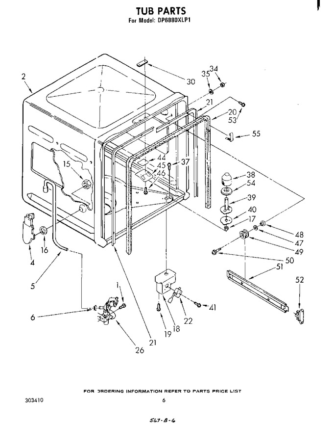 Diagram for DP6880XLP1