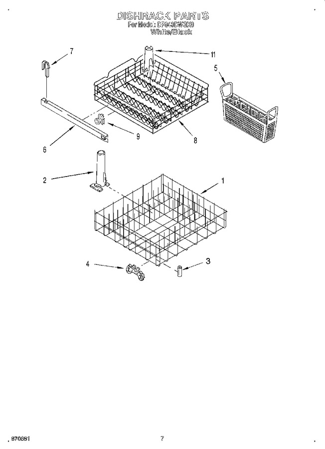 Diagram for DP840DWGX0