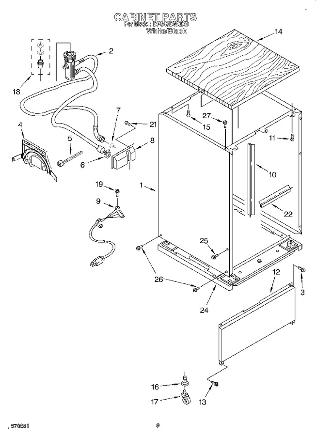 Diagram for DP840DWGX0