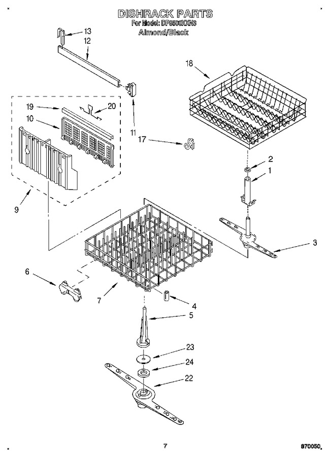 Diagram for DP8500XXN3