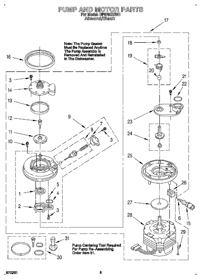 Diagram for DP8700XBN1