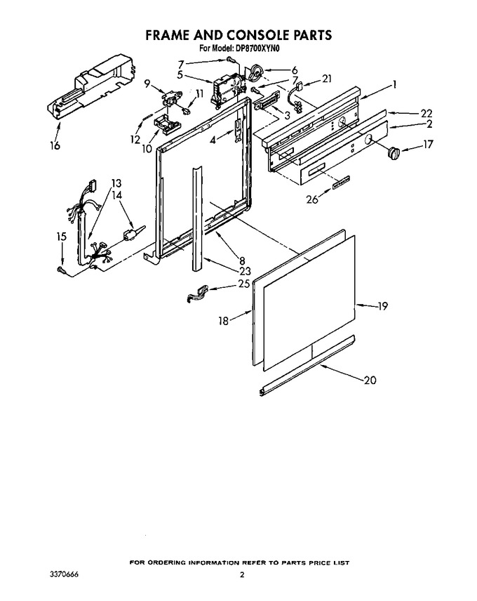 Diagram for DP8700XYN0