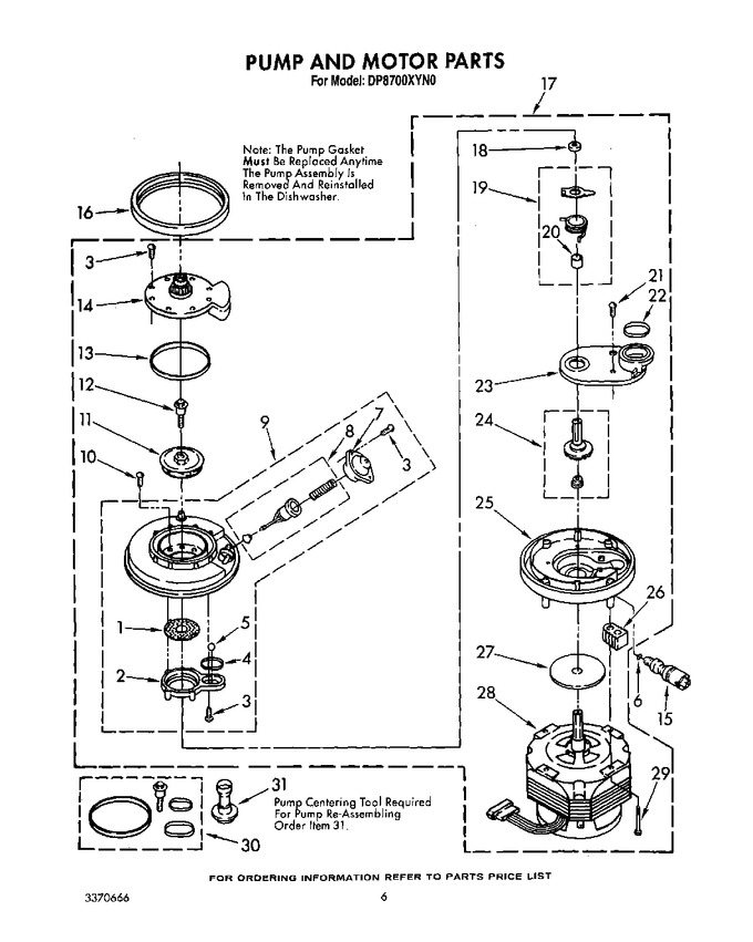 Diagram for DP8700XYN0