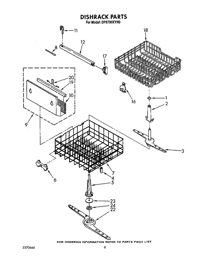 Diagram for DP8700XYN0