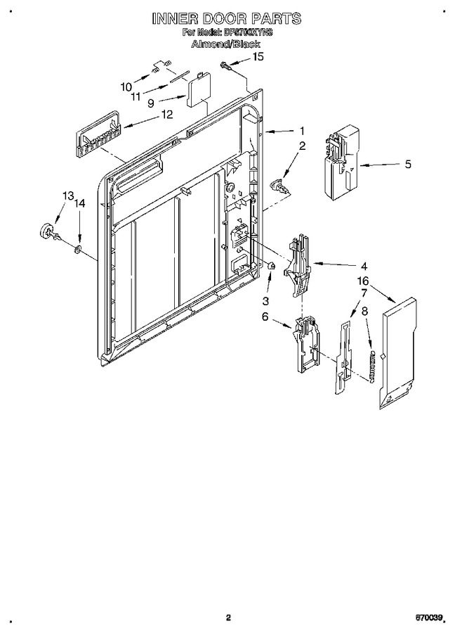 Diagram for DP8700XYN3