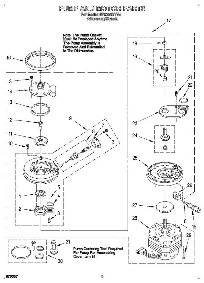 Diagram for DP8700XYN4