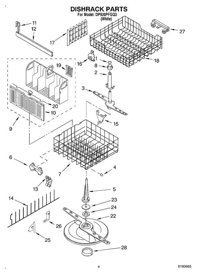 Diagram for DP920PFGQ3