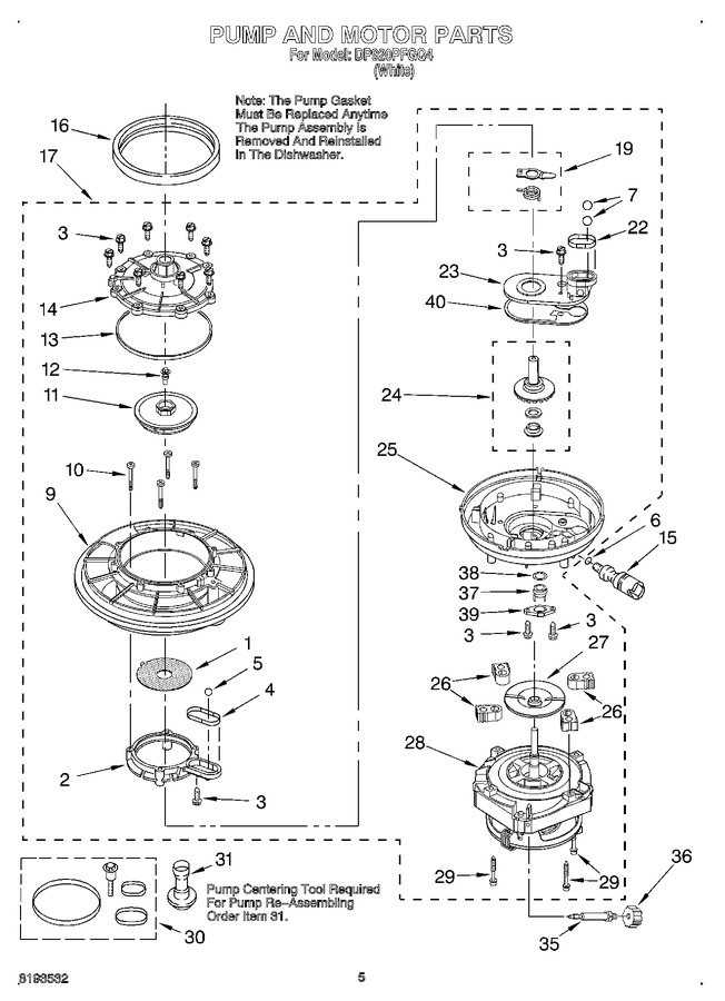 Diagram for DP920PFGQ4